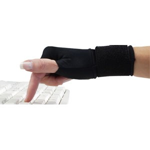 Handeze Therapeutic Support Glove, Black, Medium