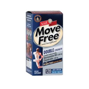 Move Free Double Strength Joint Strengthener Tablets by Schiff  (120 Count)