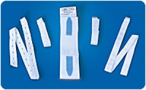 Standard Elastic Fabric Leg Bag Strap with Button Closure, One Size Fits All