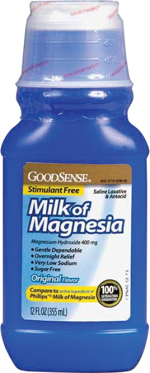 Milk of Magnesia Original Antacid, 12 oz.