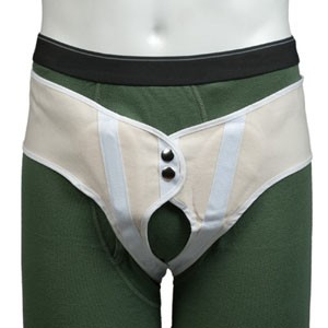 "Lumiscope Rupture Easer Truss Double, Medium, 38"" - 41"" Waist Size"