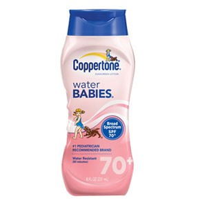 Coppertone Waterbabies SPF 70 Lotion 8 oz
