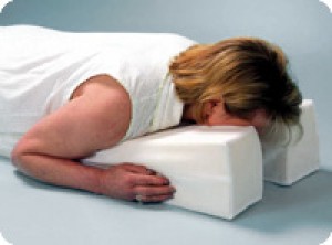 "Face Down Pillow 29"" x 14"" x 6"""