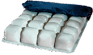 "Mosaic Cushion, 18"" X 18"", w/Hand Pump & Cover"