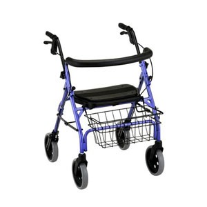 Cruiser Deluxe 4-Wheeled Walker, Purple