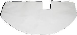 Large Pouch Shield, Right/Left Seal Location