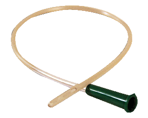 "PECO Clear and Free Hydrophilic Male Catheter, 14 Fr 16"""