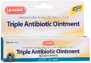 Leader Triple Antibiotic Ointment, 1 oz.