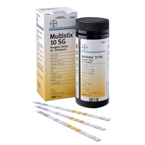 Ames Multistix 10 SG Reagent Test Strip (100 count)