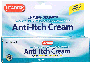 Leader Maximum Strength Anti-itch Cream, 1 oz.