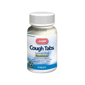 Leader Guaifenesin Cough Tablets 200 mg (60 Count)