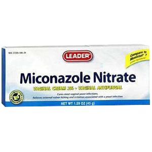 Leader Miconazole Nitrate Vaginal Cream, 1.59 oz.