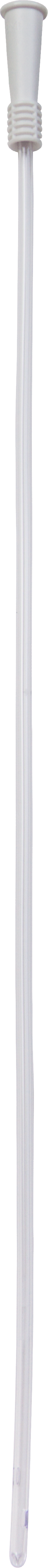 "ReliaMed Polished Eye Male Straight Intermittent Catheter with Funnel Connector 12 Fr 16"""