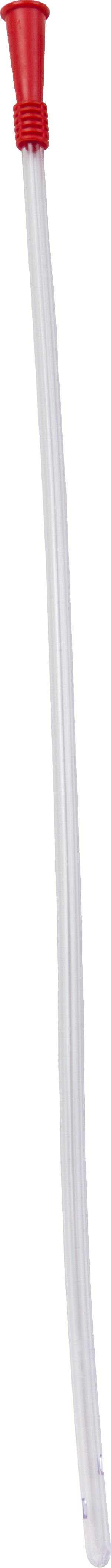 "ReliaMed Polished Eye Male Straight Intermittent Catheter with Funnel Connector 18 Fr 16"""