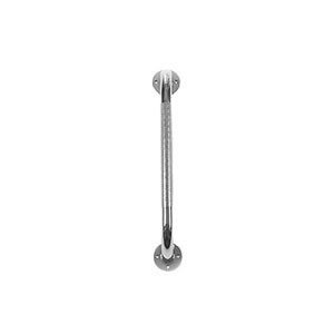 "Knurled Chrome Grab Bar, 16"""