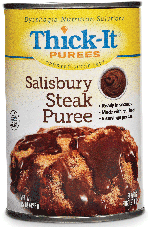 Thick-It Salisbury Steak Puree 15 oz. Can