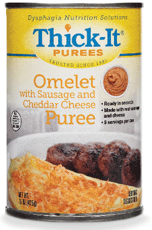 Thick-It Omelet with Sausage and Cheese Puree 15 oz. Can