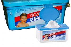 "Nice and Clean Baby Wipes Scented 7"" x 8"""