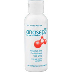 Anasept Antimicrobial Wound Cleanser 4 oz. Bottle