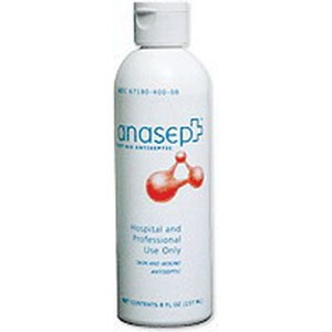 Anasept Antimicrobial Wound Cleanser 8 oz. Bottle