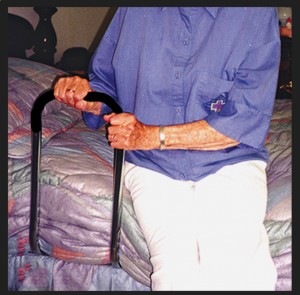 "Freedom Grip Bed Rail, 20-1/2"" H x 9"" W Handle, 28"" L x 20"" W Board"
