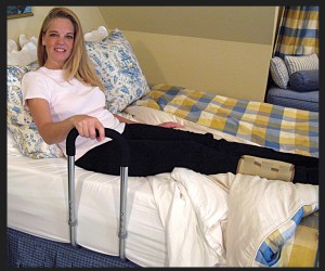"Freedom Grip Plus Bed Rail, 24-1/2"" H x 9"" W Handle, 29"" L x 20"" W Bed Board"