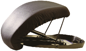 "Uplift Premium Uplift Seat Assist Plus Manual Lifting Cushion 17"", Black"