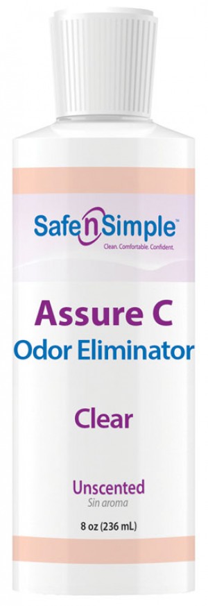Assure C Odor Eliminator 1/4 oz. Travel Packet, Unscented