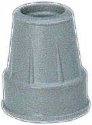 "Gray Tips, Pair, Fits 3/4"" Diam Canes"