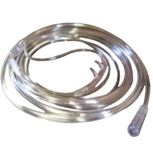 Adult High-Flow Cannula with Facepiece, Green, 7'