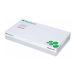 "Mepiform Safetac Self-Adherent Soft Silicone Dressing 2"" x 3"""