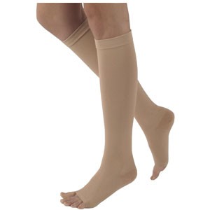 Natural Rubber Calf, 40-50, Size M1, Open, Natural