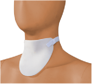 Trach Stomashield Cover w/Adjustable Neck Band