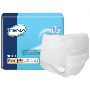 "TENA Extra Absorbency Protective Underwear Medium 34"" - 44"""