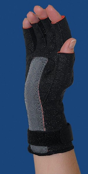 Thermoskin Carpal Tunnel Glove, Left, Large, Black