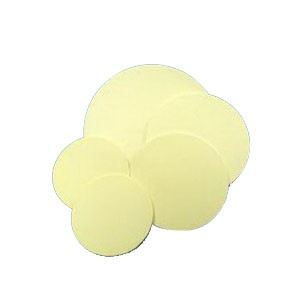 "Double Side Foam Adh Disc 1/16"", 1 1/8"" Opng, 4""OD"