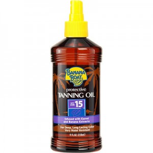 Banana Boat Tanning Oil, Protective, SPF 15 8 fl oz