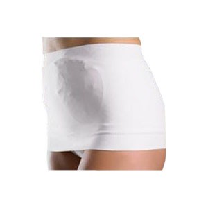 "StomaSafe Plus Ostomy Support Garment, Small/Medium  33.5"" - 43.5"" Hip Circumference, White"