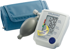 Upper Arm Blood Pressure Monitor with Large Cuff