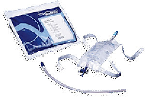 Urinary Leg Bag with Secure Glide Valve Kit, Medium 600 mL