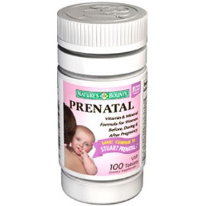 Natures Bounty Pre-Natal Vitamin (100 Tablets)