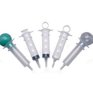 Flat-Top Piston Irrigation Syringe