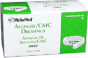 "ReliaMed Alginate/CMC Dressing 12"" Rope"