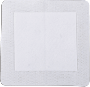 "ReliaMed Sterile Composite Barrier Dressing 6"" x 6"" with 4"" x 4"" Pad"