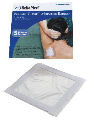 "Shower Guard Moisture Barrier 7"" x 7"""