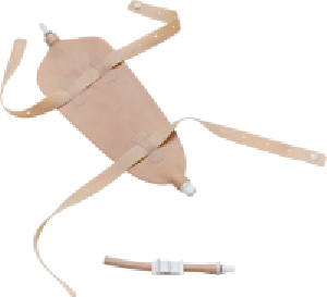 ReliaMed Reusable Straight-Port Long Leg Bag with Twist Valve, 32 oz.