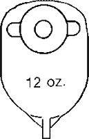 "Convex Urinary Pouch, Brief, 8"", 1/2"""