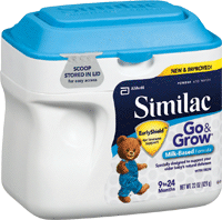 Similac Go & Grow Milk Based Formula Powder 22oz.