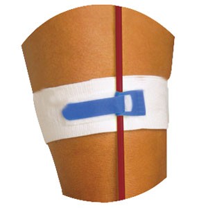 "Foley Catheter Leg Band with Velcro Locking Tab, 2"" Wide"