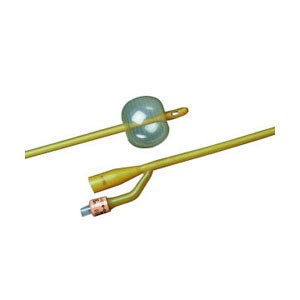 2-Way Silicone-Coated Foley Catheter 16 Fr 5 cc